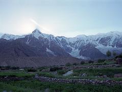 04 Nanga Parbat Rupal And East Faces, Rakhiot Peak, And Chongra Peaks From Tarashing At Sunset